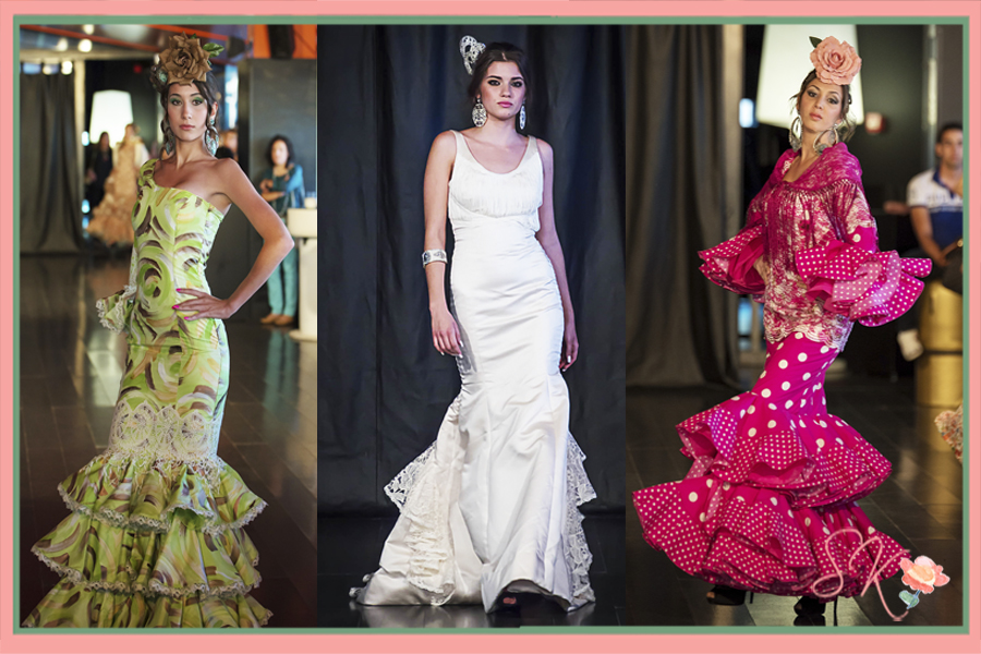 Angela Campos y sus trajes de flamenca y novias en la Pasarela Fusión Madrid