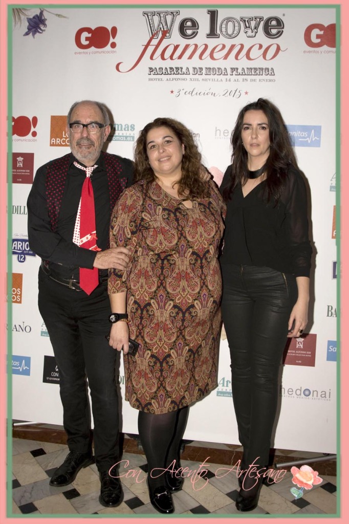 Estoy junto a Angela Campos y Artepeinas en We Love Flamenco 2015