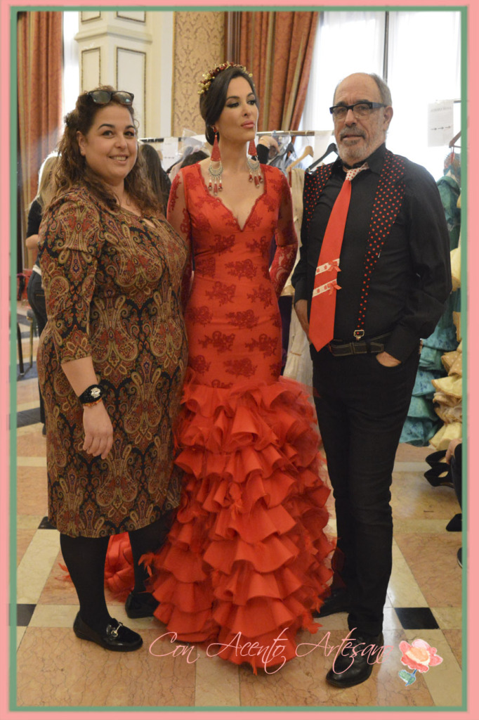 En backstage Angela Campos, Carolina Martín y Artepeinas en We Love Flamenco 2015