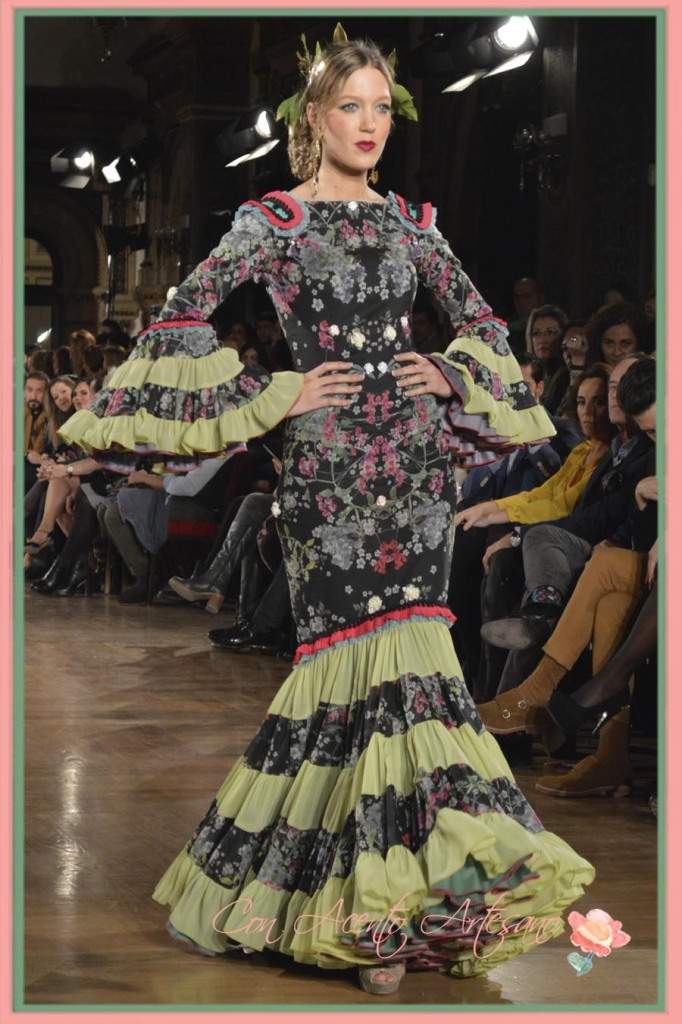 Estampado para vestido de flamenca de Sanchez Murube