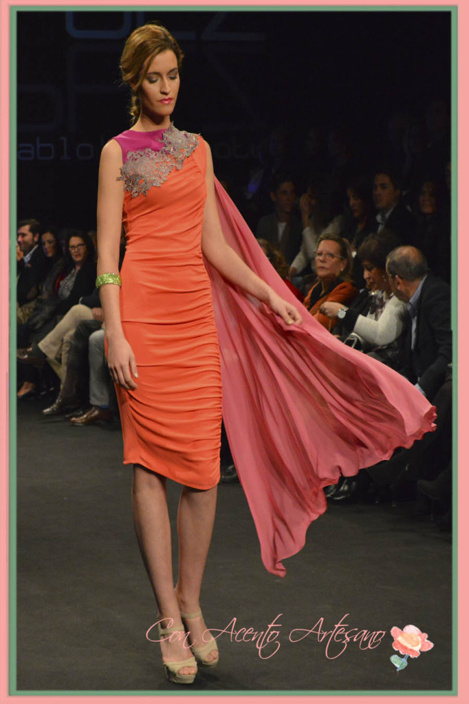 Vestido en seda de Pablo Lanzarote