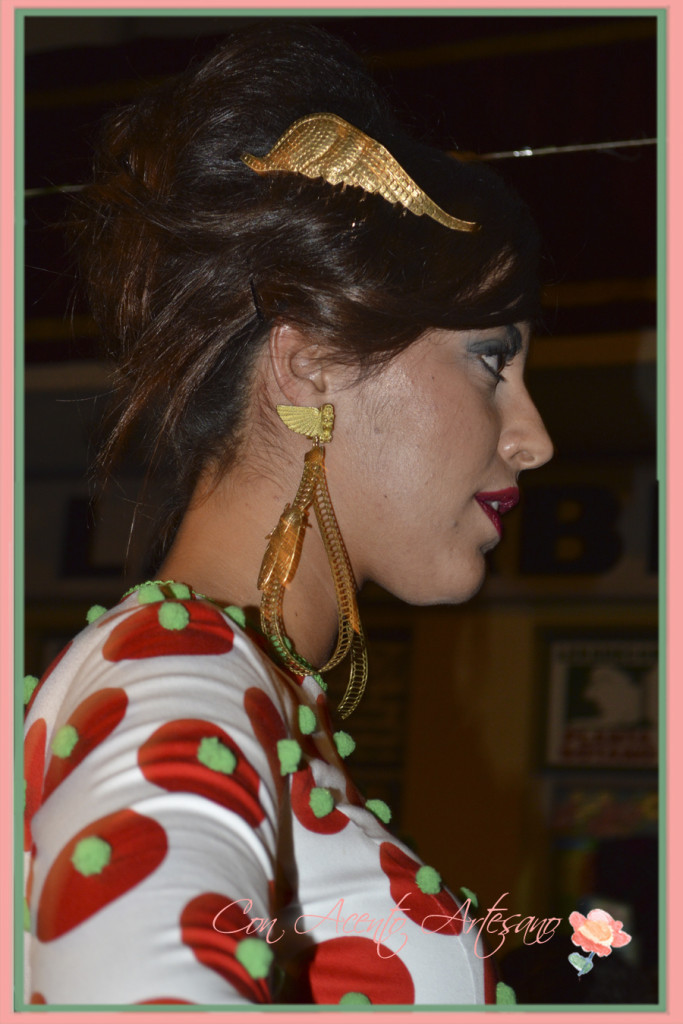 Complementos de Le Voilá para los trajes de flamenca de Sanchez Murube