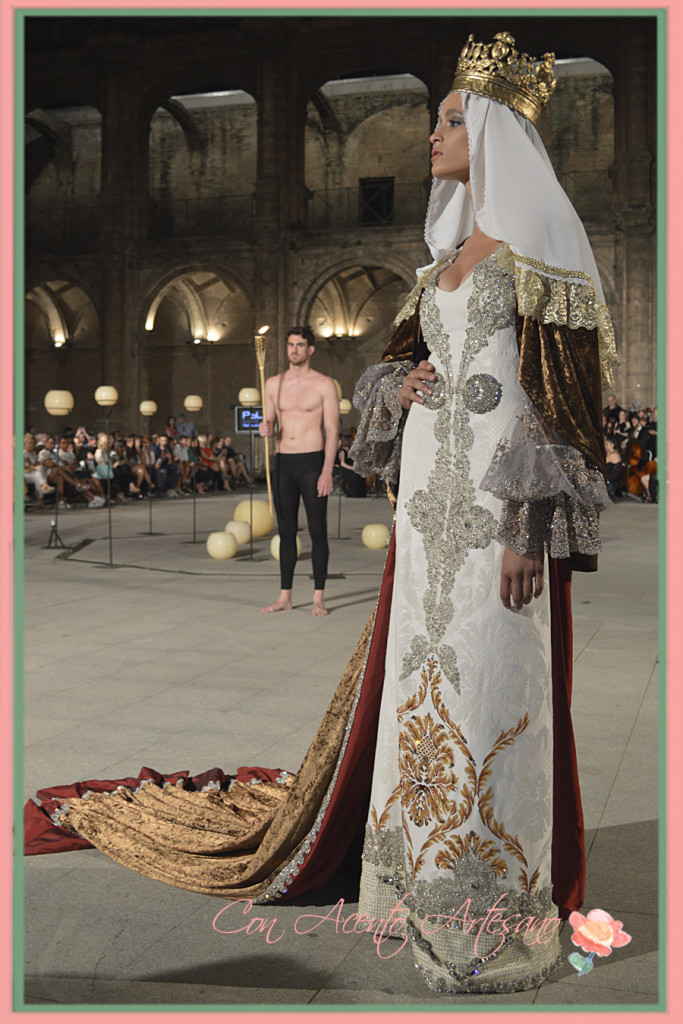Vestido de Pablo Lanzarote inspirado en Isabel La Catolica