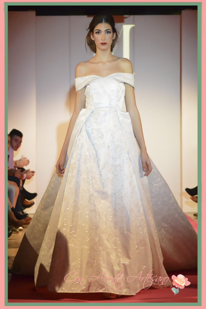 Vestido de novia de Ana Mayo en Pasarela Alfombra Rosa Space