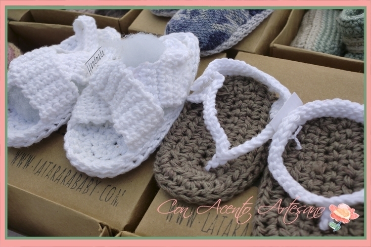 Sandalias tricotadas en Gran Soho Alameda