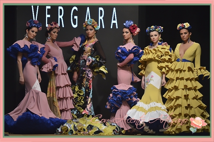 Colección 'Perdiéndome en el tiempo' de Amalia Vergara en Pasarela Flamenca Jerez 2018