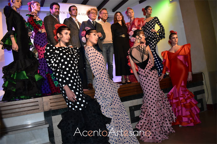 Presentación colección flamenca de Victorio y Lucchino por el 25 Aniversario de SIMOF