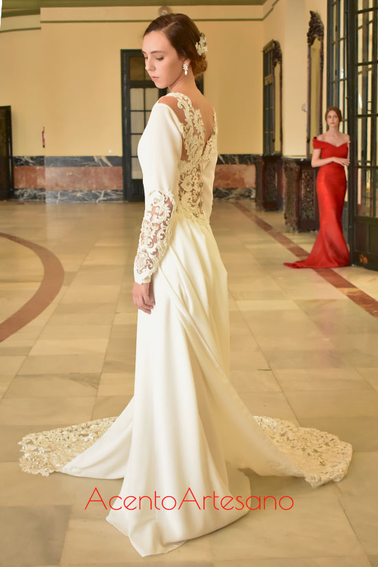 Vestido de novia de Amparo Pardal