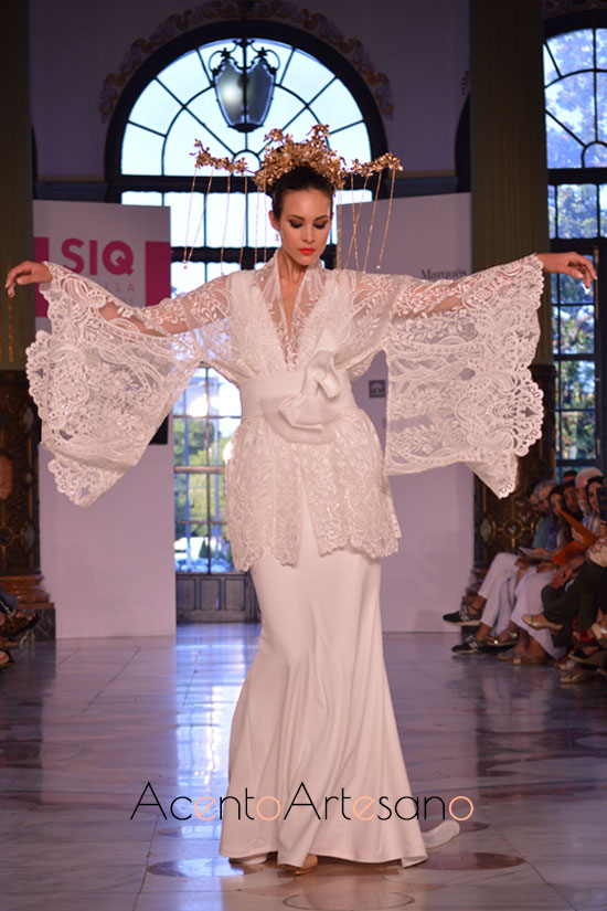Vestido de novia de Francisco Tamaral en SIQ 2019