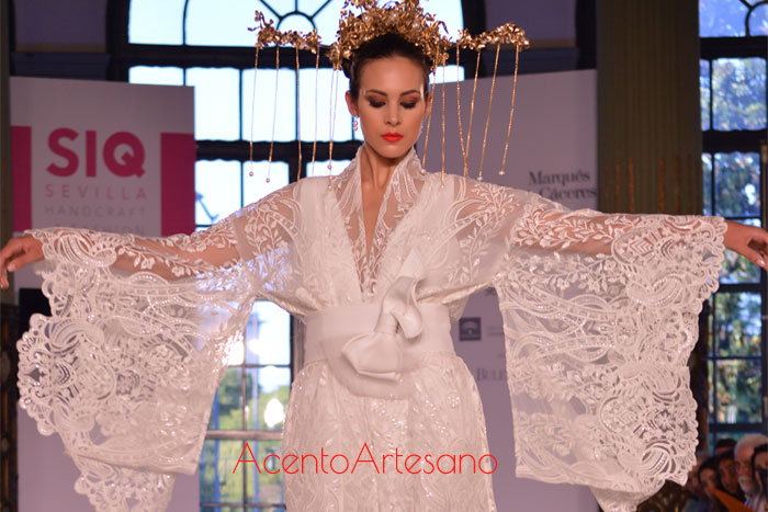 Kimonos para novias de Francisco Tamaral 