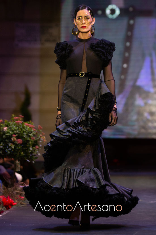 Traje de flamenca negro de T de Touché