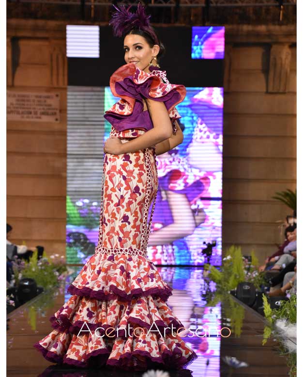 Traje de flamenca desmontable de Isabel Perea