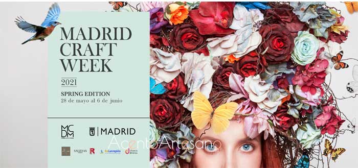 Cartel de la IV Edición de la Madrid Craft Week Spring 21