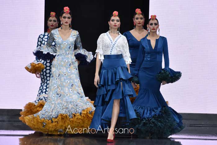 Trajes de flamenca Hecho a mano de Cristina Vázquez