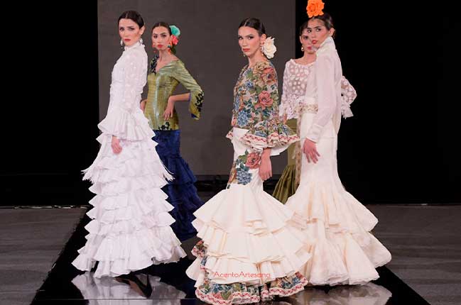 Trajes de flamenca de dos piezas de Córdoba a tu vera