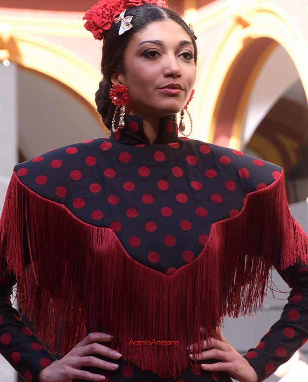 Mantoncillo de capa de de Lucía Márquez en Huelva Flamenca